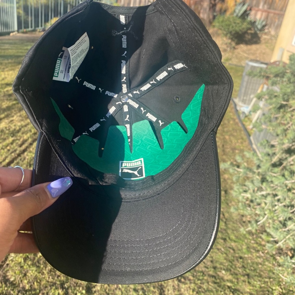 PUMA black hat with red emblem , NWT - Picture 9 of 12